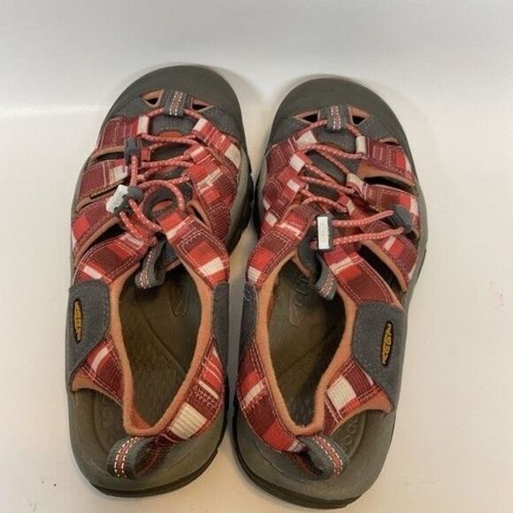 Keen Newport H2 Red Hiking Waterproof Slingback Sandal Women Size 9 - Picture 11 of 11